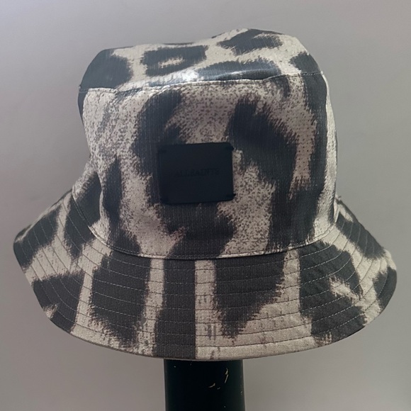 All Saints Kids Leopard Print Bucket Hat - Picture 5 of 6